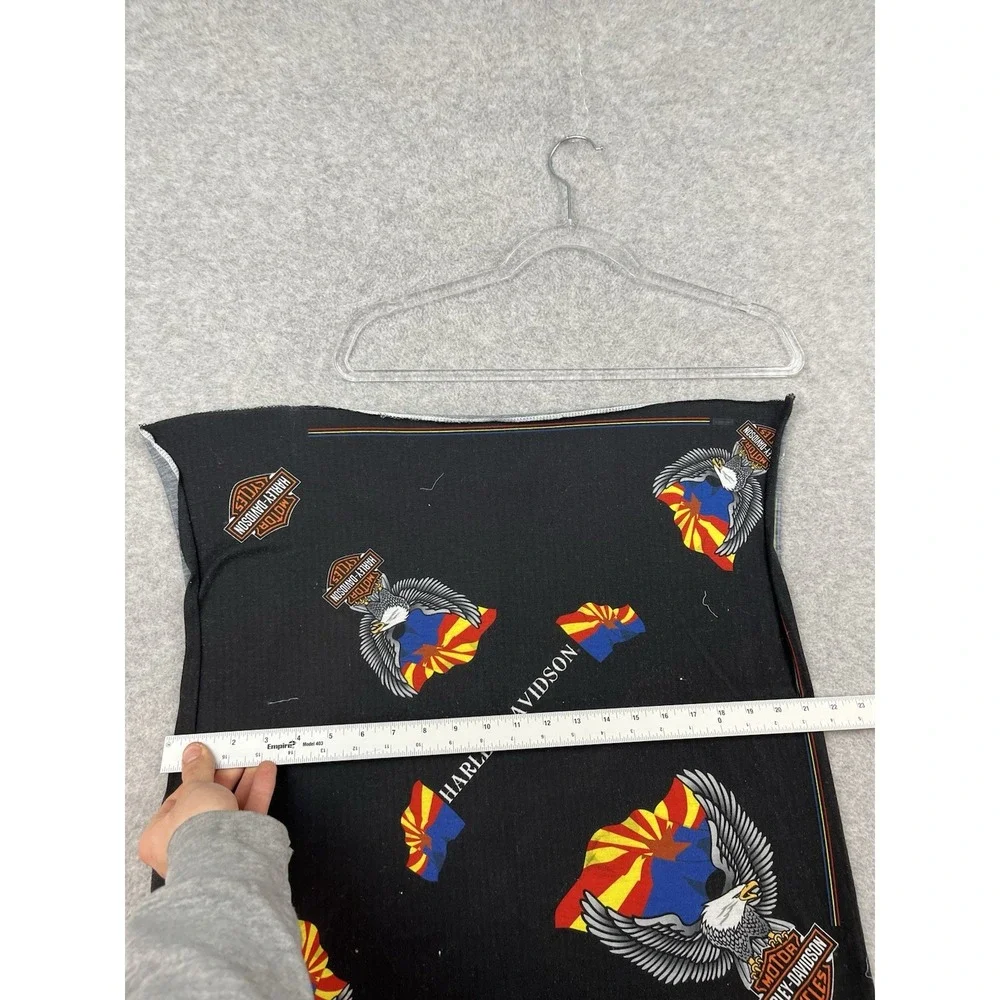 Vintage 1980's/1990's Harley Davidson Bandana Biker Motorcycle USA Made 22x22